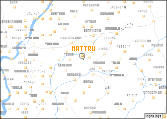 map of Mattru