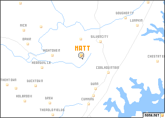 map of Matt