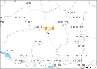 map of Matua