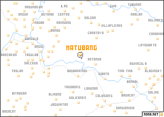 map of Matubang