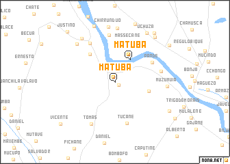 map of Matuba