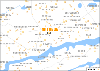 map of Matubué