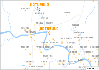 map of Matubula