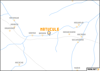 map of Matucule