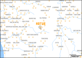 map of Matue