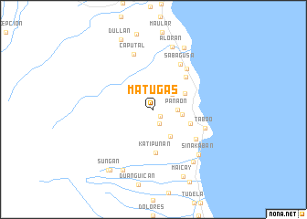 map of Matugas