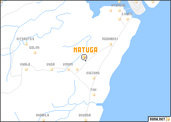 map of Matuga