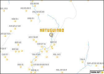 map of Matuguinao