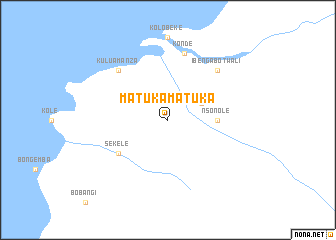 map of Matuka-Matuka