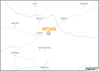 map of Matuku