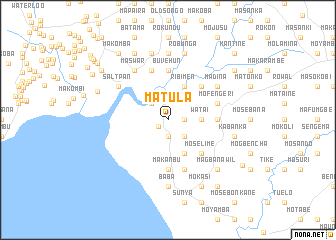 map of Matula