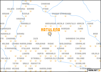 map of Matulena