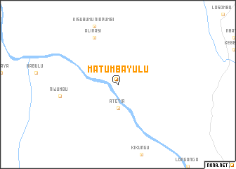 map of Matumbayulu