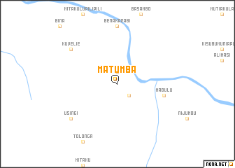 map of Matumba