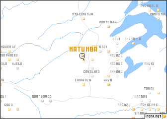 map of Matumba