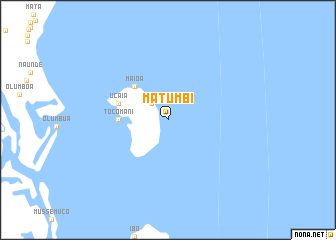 map of Matúmbi