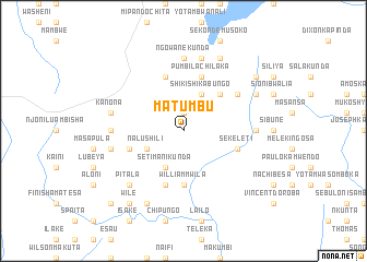 map of Matumbu