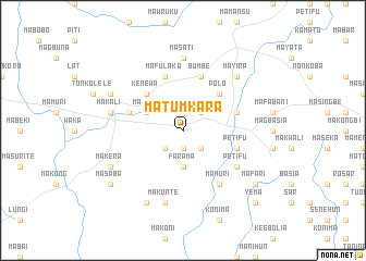 map of Matumkara