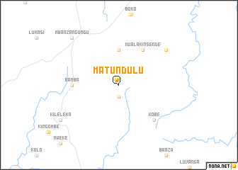 map of Matundulu