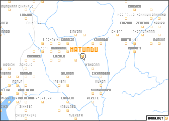 map of Matundu