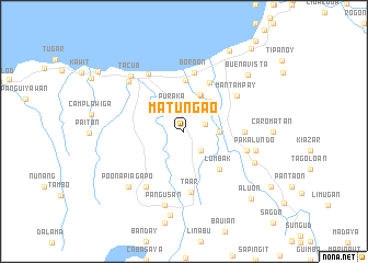 map of Matungao