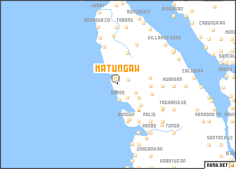 map of Matungaw