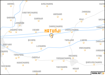 map of Matunji