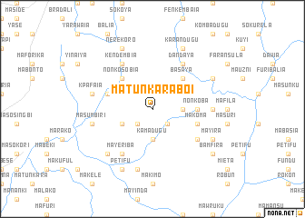 map of Matunkaraboi