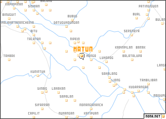 map of Matun