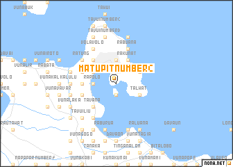 map of Matupit Number 2