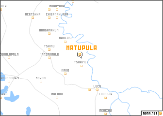 map of Matupula