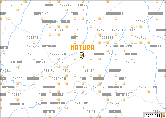 map of Matura