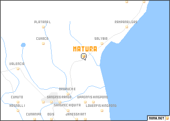 Matura Trinidad And Tobago Map Nona Net