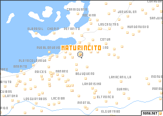 map of Maturincito