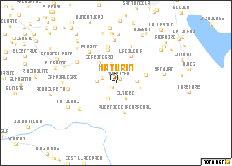 map of Maturín