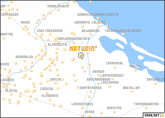 map of Maturín