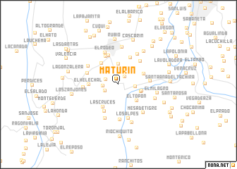 map of Maturín