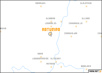 map of Maturipa