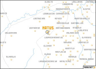 map of Matus