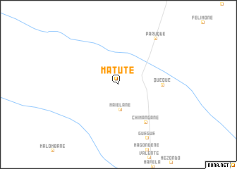 map of Matute