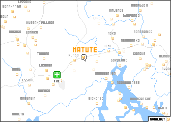 map of Matute