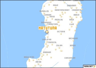 map of Matutuna