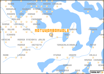 map of Matuwamba Mwale