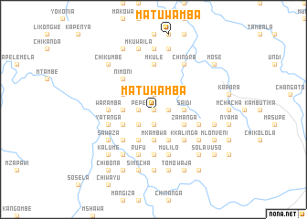 map of Matuwamba