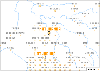 map of Matuwamba