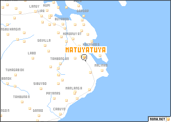 map of Matuyatuya