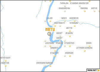 map of Matu