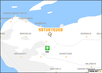 map of Matveyevka