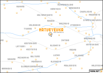 map of Matveyevka