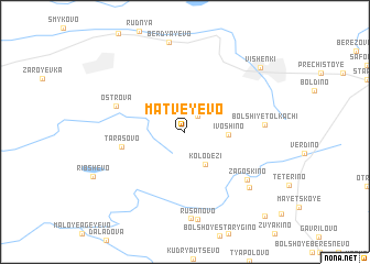 map of Matveyevo